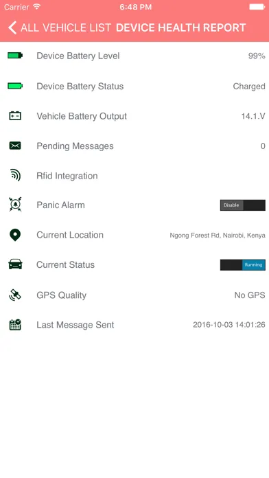 Capturas de pantalla de TransportManager SafeStudent