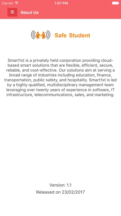 Capturas de pantalla de TransportManager SafeStudent
