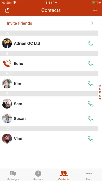 Capturas de pantalla de SafeSwiss® Encrypted Messenger