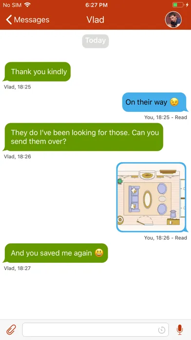 Capturas de pantalla de SafeSwiss® Encrypted Messenger
