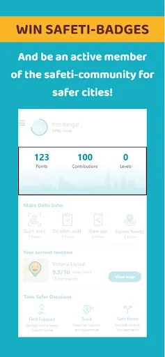 My Safetipin:Safety Companion 스크린샷