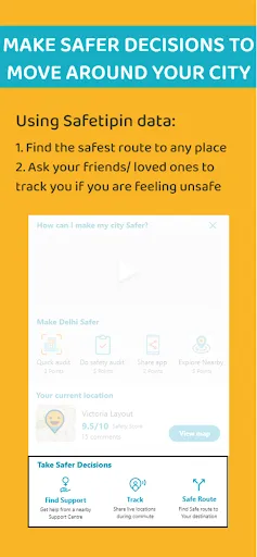 My Safetipin:Safety Companion 스크린샷