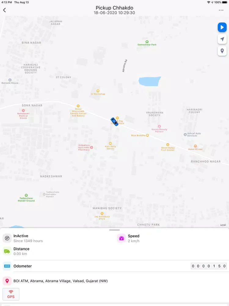 Safetrac FMS iPad  سکرین شاٹس