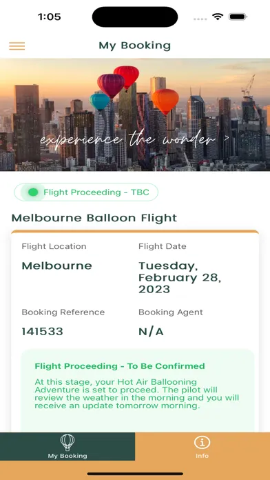 Global Ballooning Australia 스크린샷