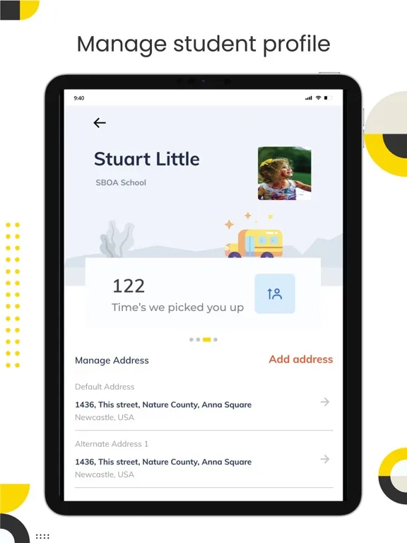 SafeBus Parents: Bus Tracking iPad  Ekran Görüntüleri