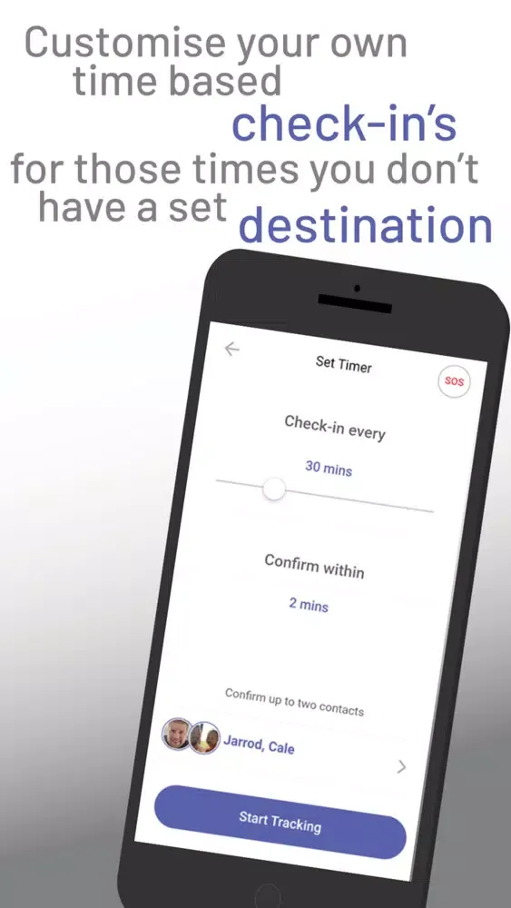 Zrzuty ekranu SafeTrip