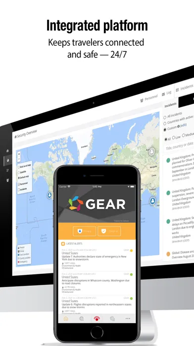 GEAR Tech Screenshots