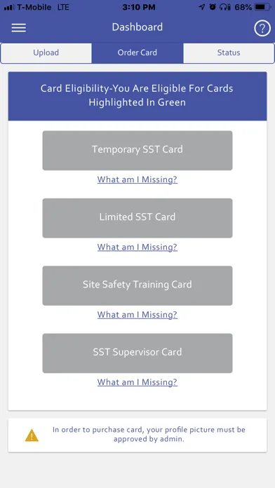 SST Card Tracker应用截图