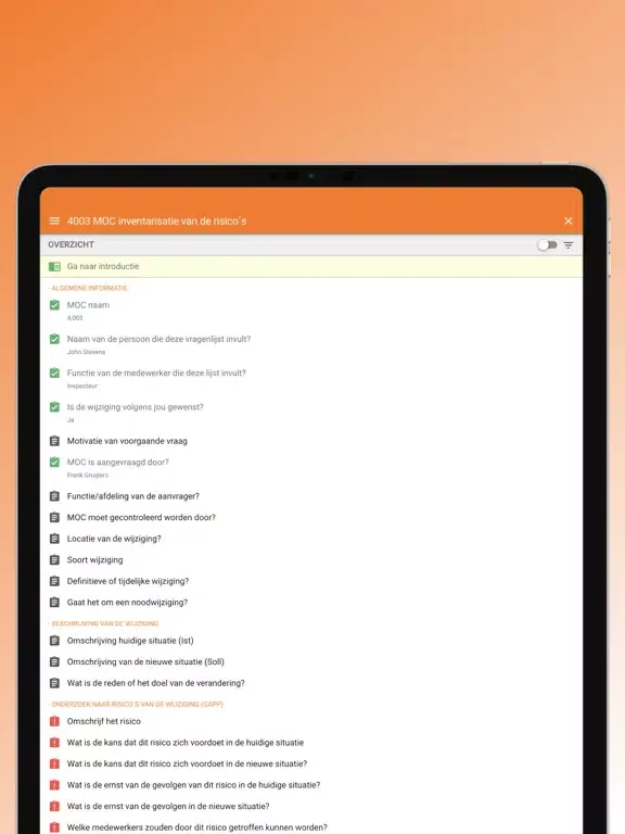 360 Compliance iPad  سکرین شاٹس