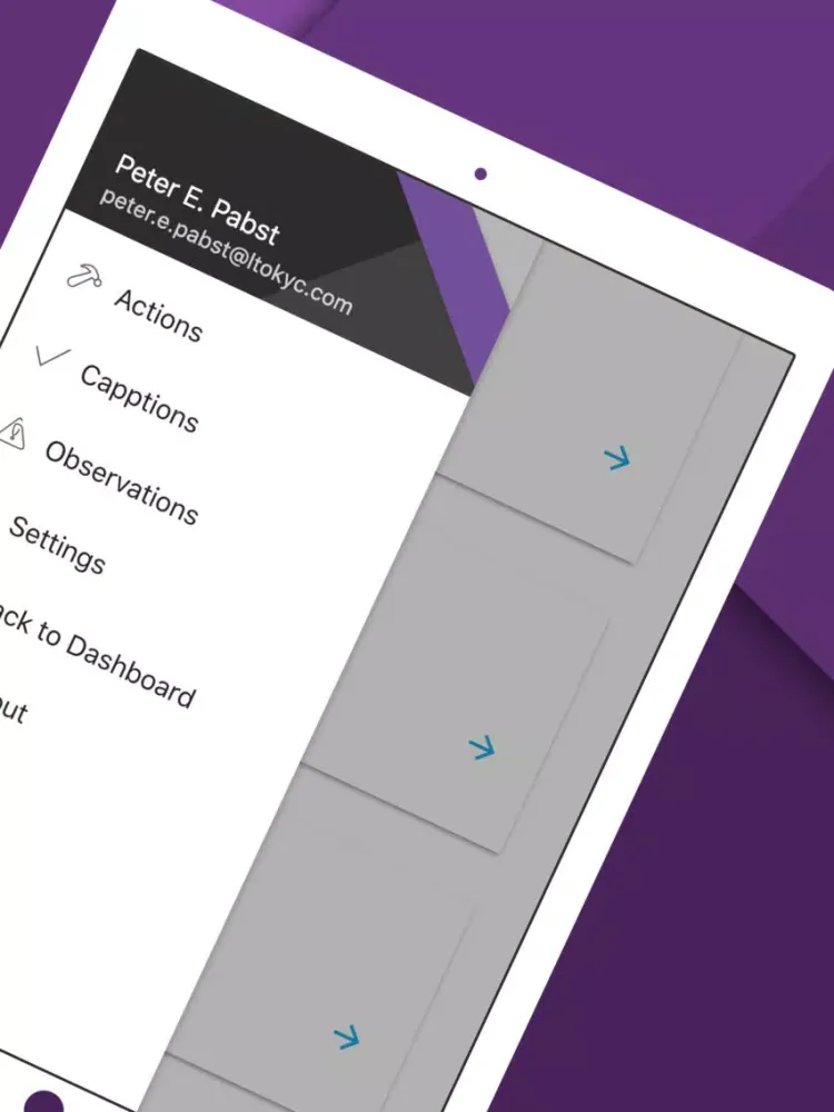 Capturas de pantalla de LTO Network KYC iPad 