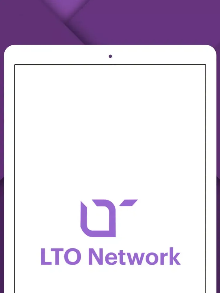 Capturas de pantalla de LTO Network KYC iPad 
