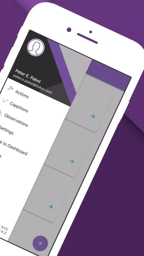 Capturas de pantalla de LTO Network KYC