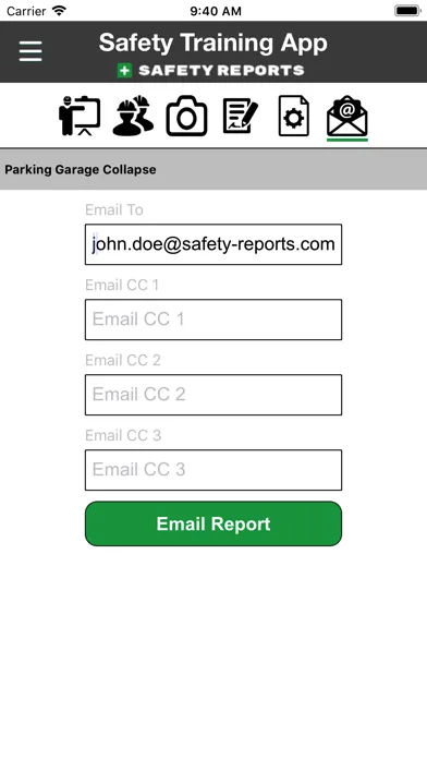 Ảnh chụp màn hình của Safety Training App