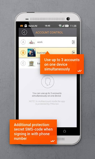 Secure messenger SafeUM Screenshots
