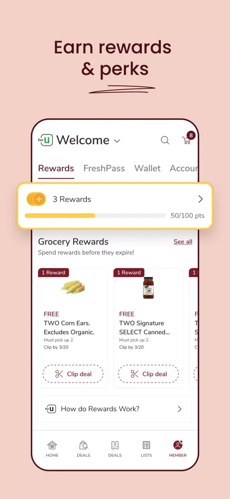 Capturas de tela do ACME Markets Deals & Delivery