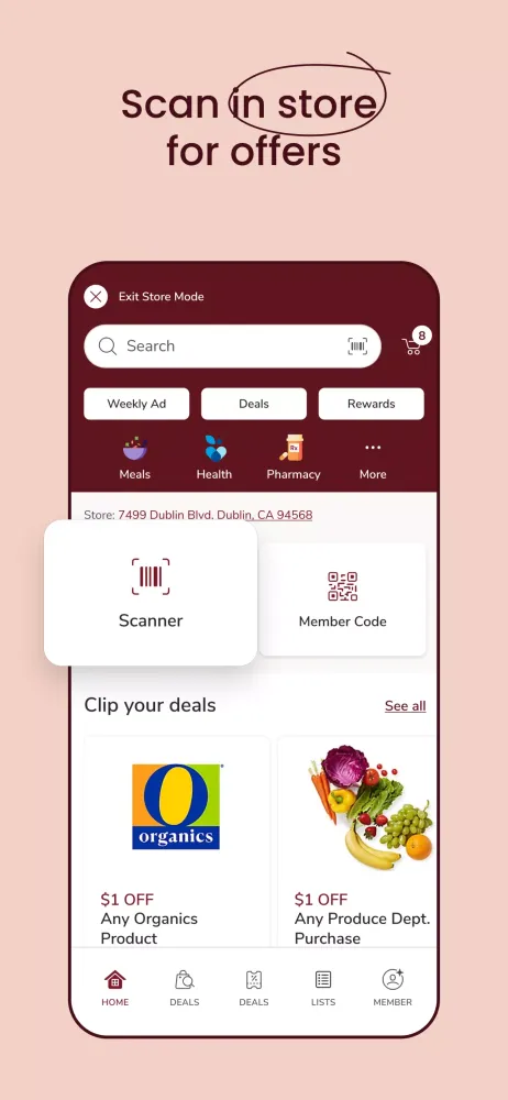Safeway Screenshots
