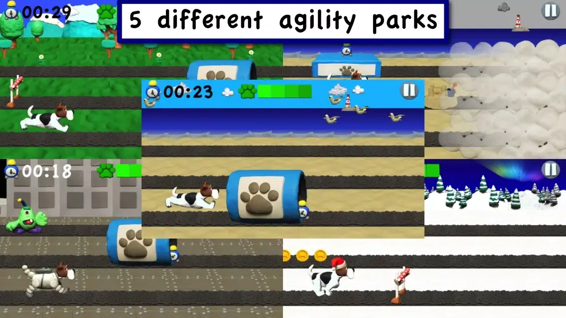 Captures d'écran de Agility Dogs