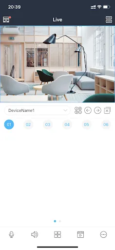 Capturas de tela do Safire smart