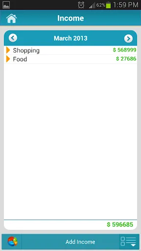 Money Tracker Expense Budget Screenshots