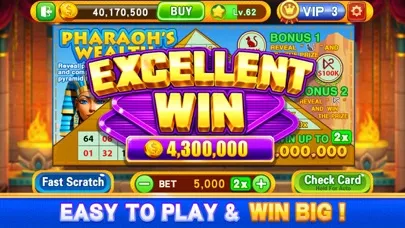 Zrzuty ekranu USA Lucky Lottery Scratchers
