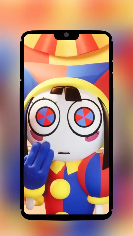 Capturas de tela do Pomni Wallpaper Screen