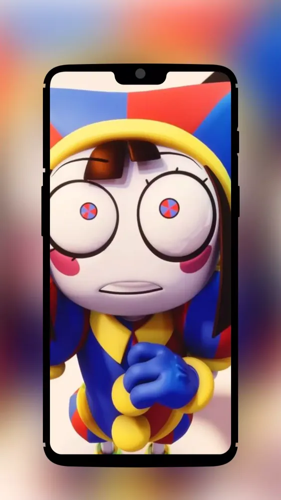 Capturas de tela do Pomni Wallpaper Screen