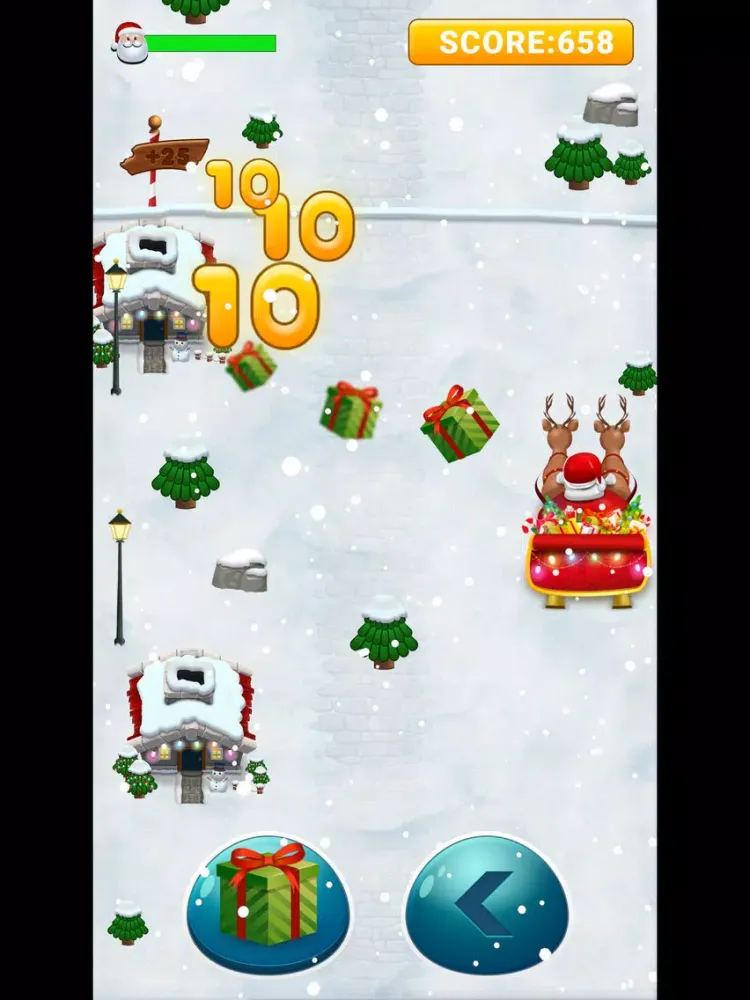 Capturas de pantalla de Santa Christmas Run- Xmas Game iPad 