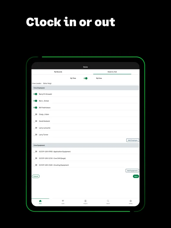 Скриншоты Sage Construction Management iPad 