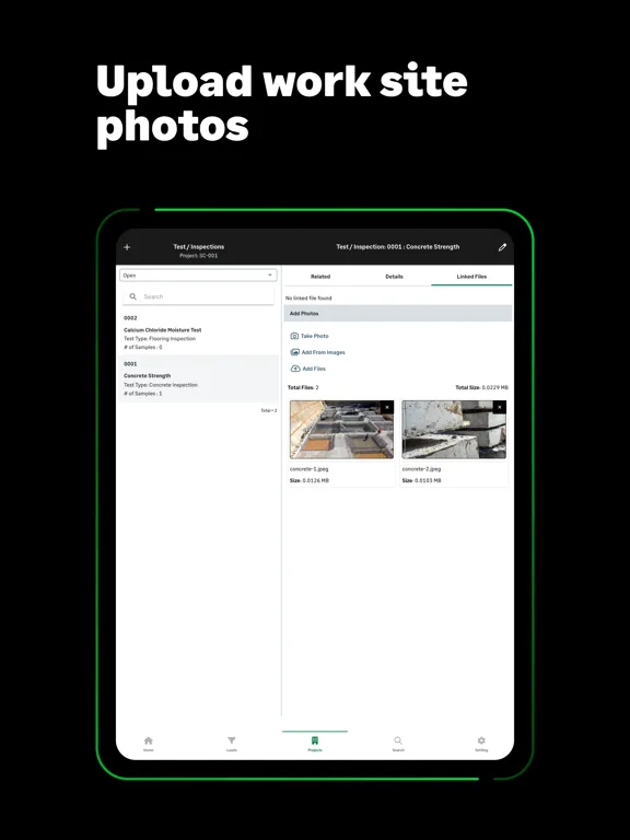 Скриншоты Sage Construction Management iPad 