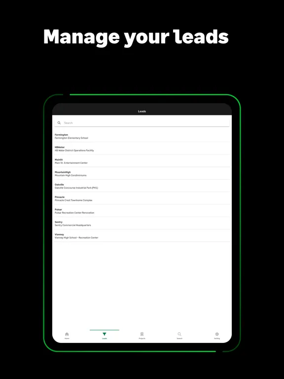 Скриншоты Sage Construction Management iPad 