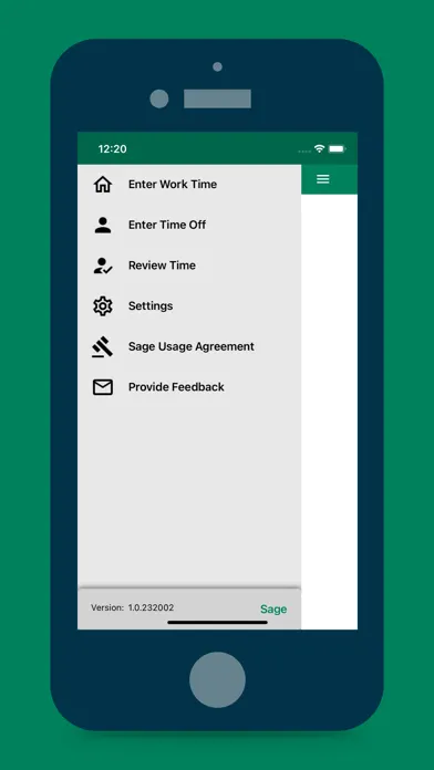 Sage 100 Contractor Time Screenshots