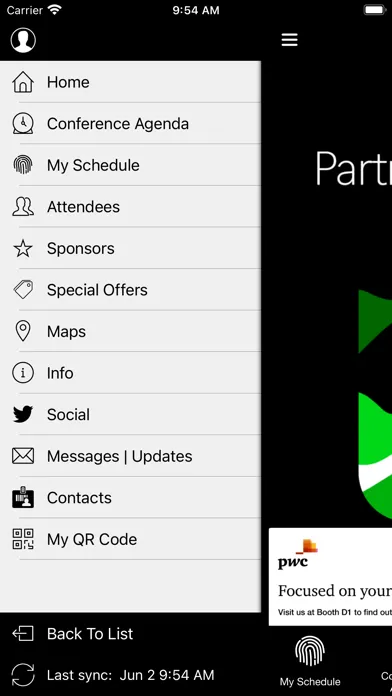 Capturas de pantalla de Sage Events Live