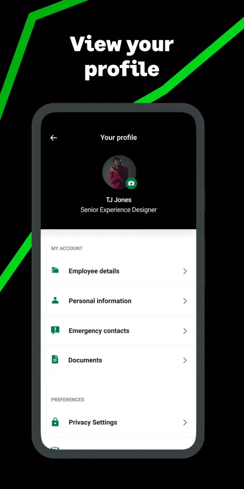 Capturas de pantalla de Sage HR