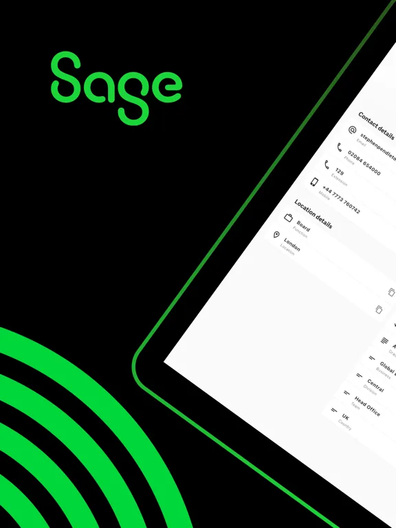 Sage People iPad 应用截图