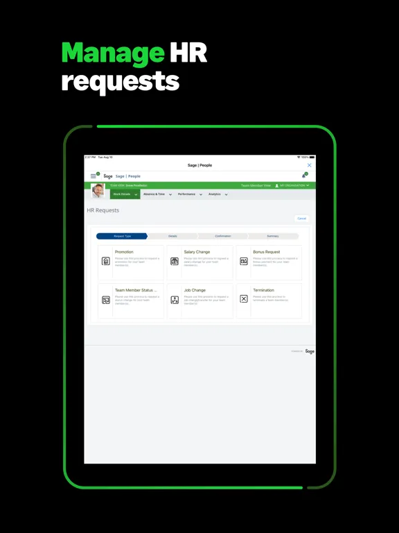 Sage People iPad 应用截图