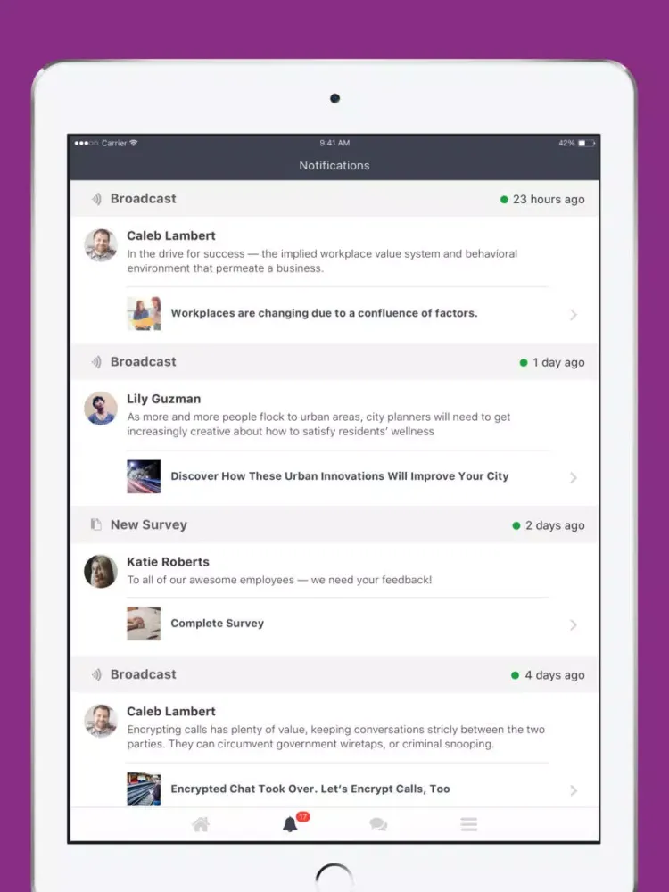 Sage Voices iPad  Ekran Görüntüleri