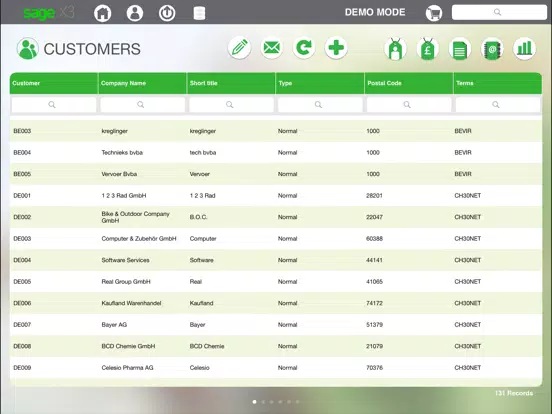 X3 Sales V2 iPad  स्क्रीनशॉट
