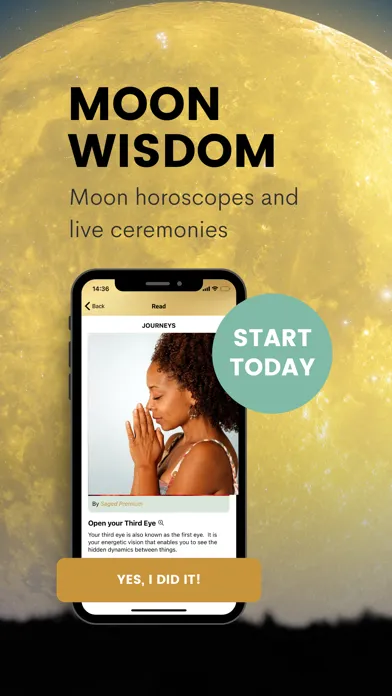 Ảnh chụp màn hình của Saged: Spiritual Meditation