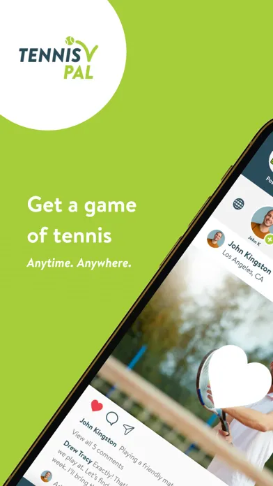 Captures d'écran de TennisPAL: Find Players Nearby