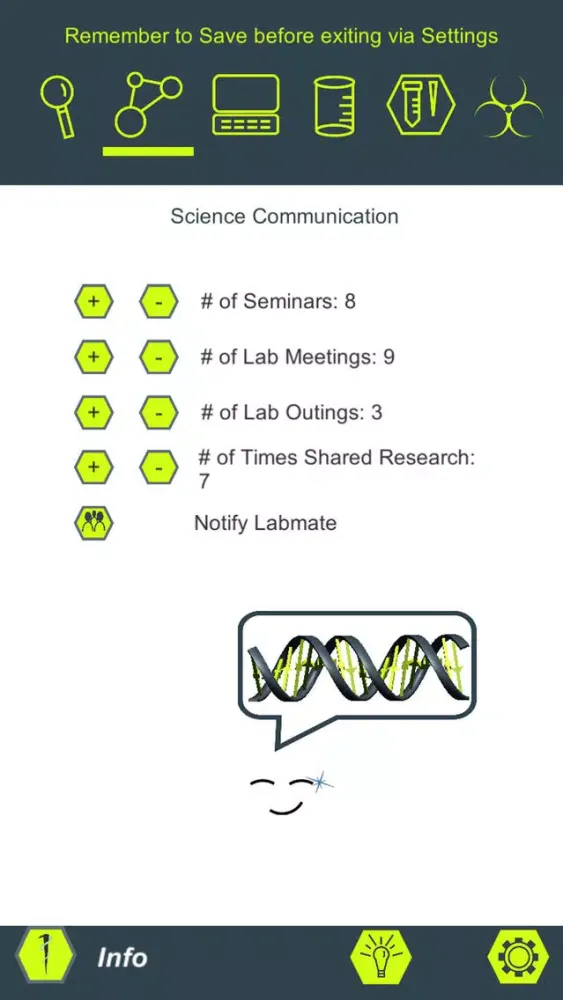 Capturas de tela do LifeSci Sage I - Lab Companion