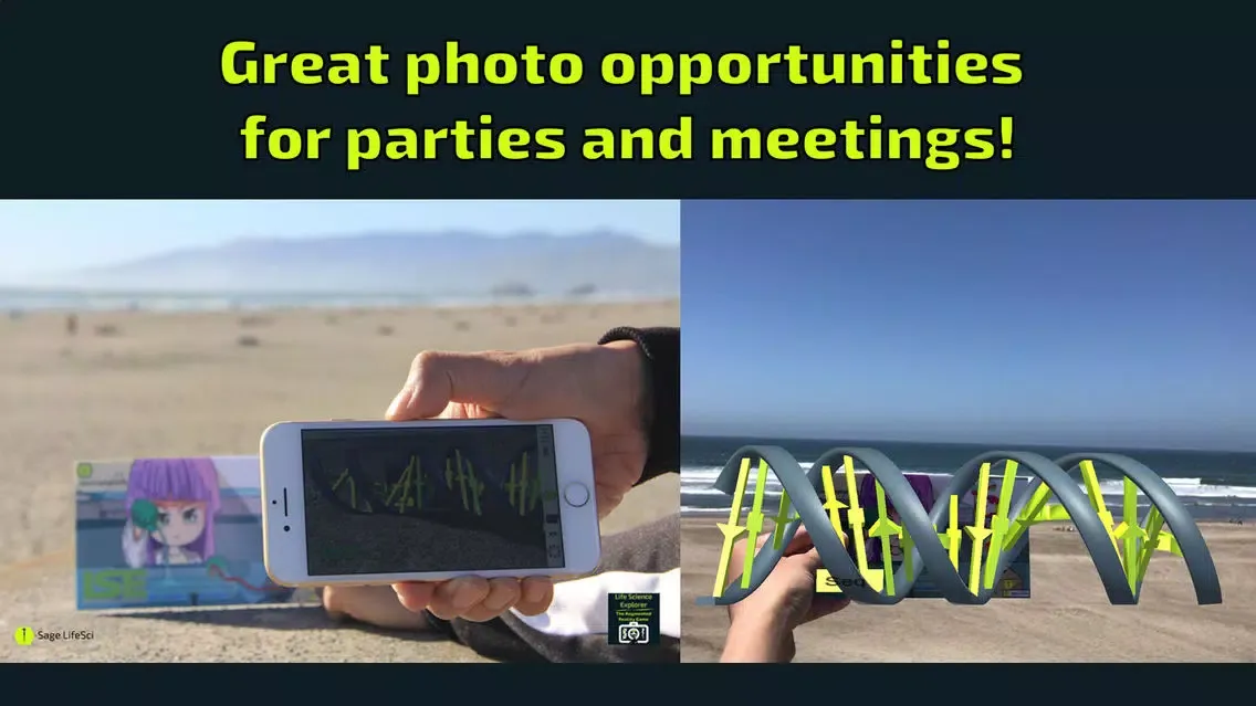 Captures d'écran de Life Science Explorer: AR Game