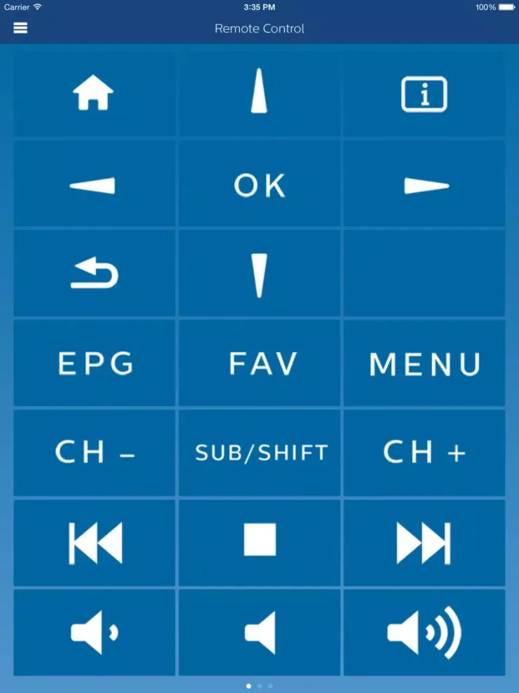 Скриншоты PHILIPS PicoPix & Screeneo Remote App iPad 