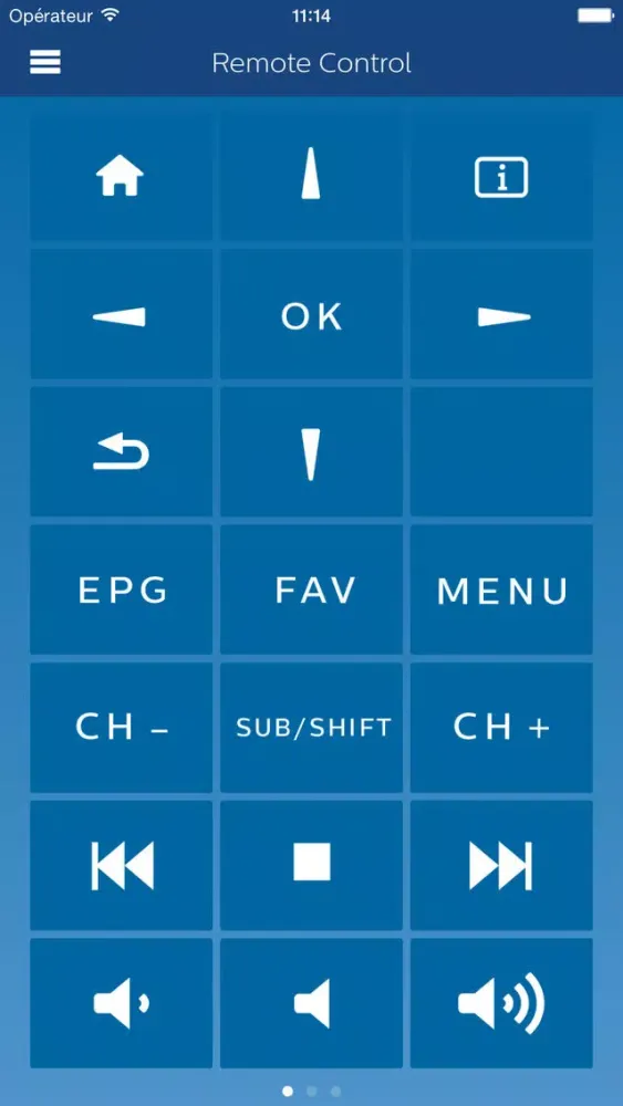 Скриншоты PHILIPS PicoPix & Screeneo Remote App