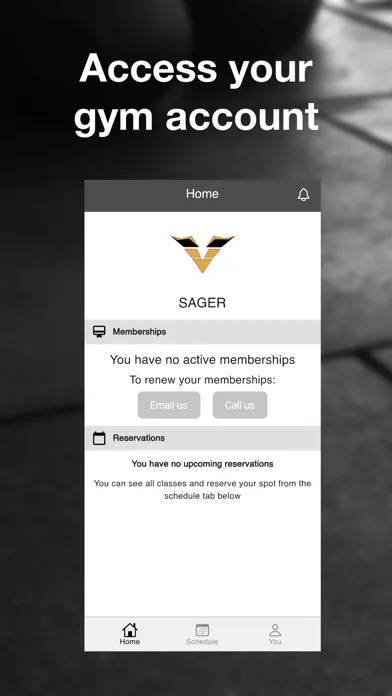 SAGER Fit 스크린샷