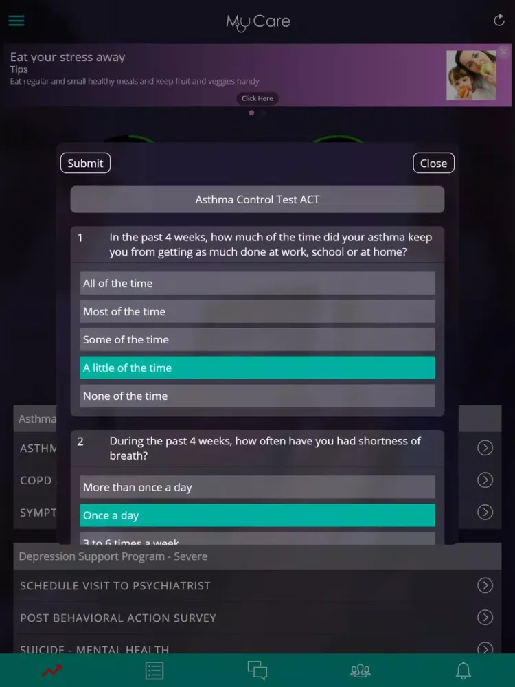 صور HealConnect MyCare iPad 