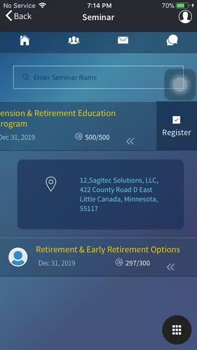 ภาพหน้าจอของ Mobias Pension App
