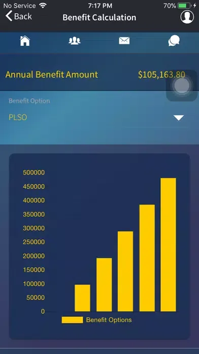ภาพหน้าจอของ Mobias Pension App