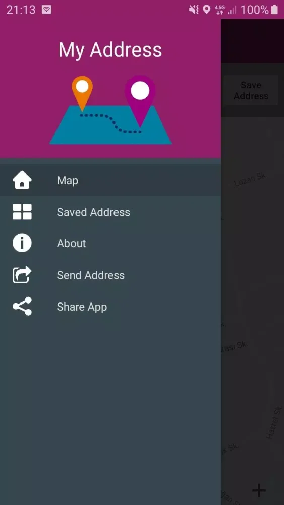 My Address سکرین شاٹس