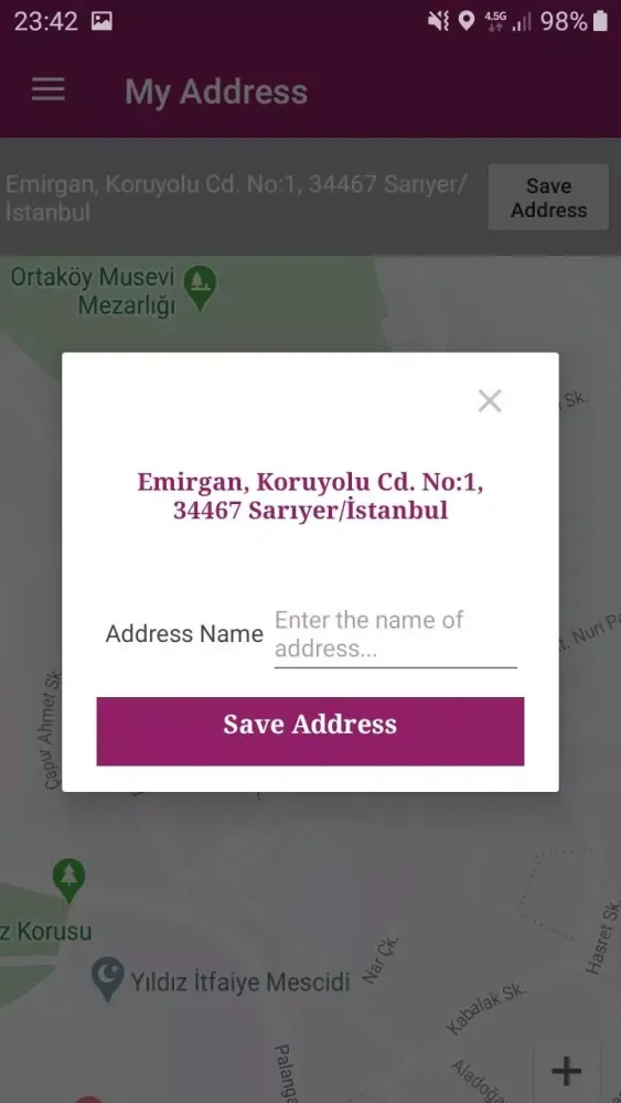 My Address سکرین شاٹس