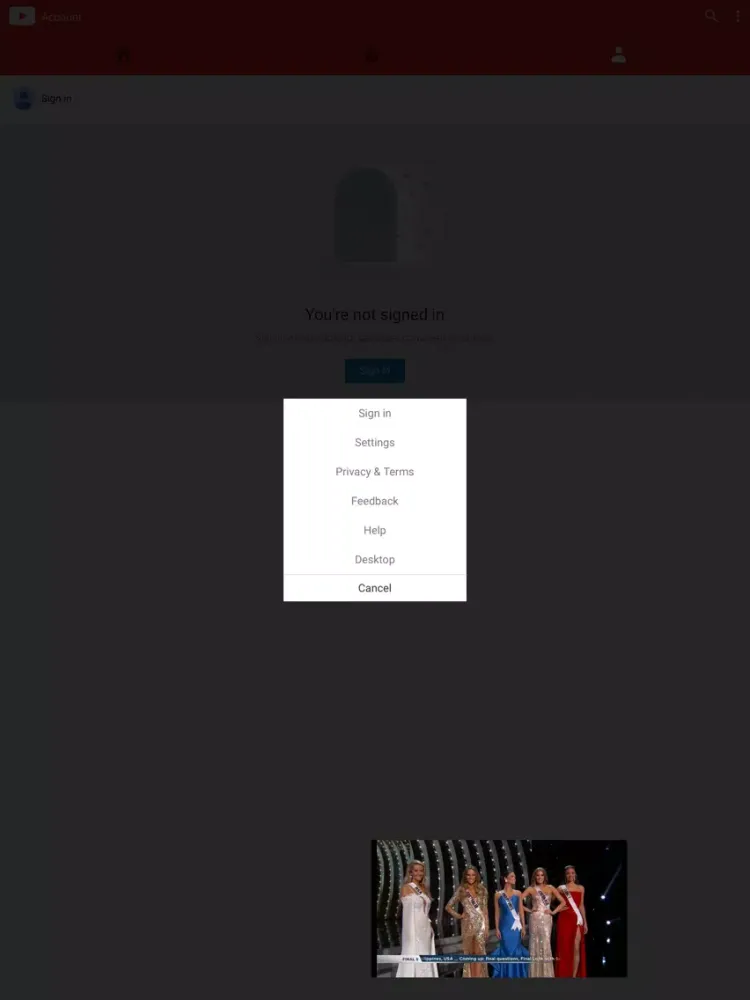 Скриншоты tube pro player iPad 
